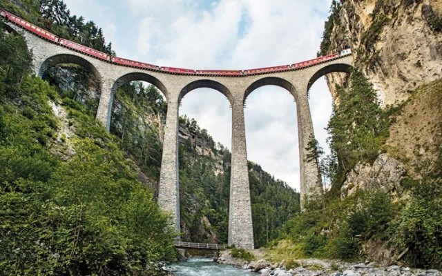 Image of Tickets for the Rhaetian Railway
